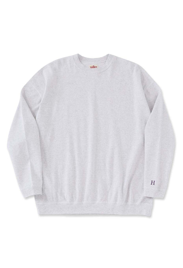 ストレッチフライス 9.5oz ヘムリブ ロングスリーブTシャツ - SV GREY