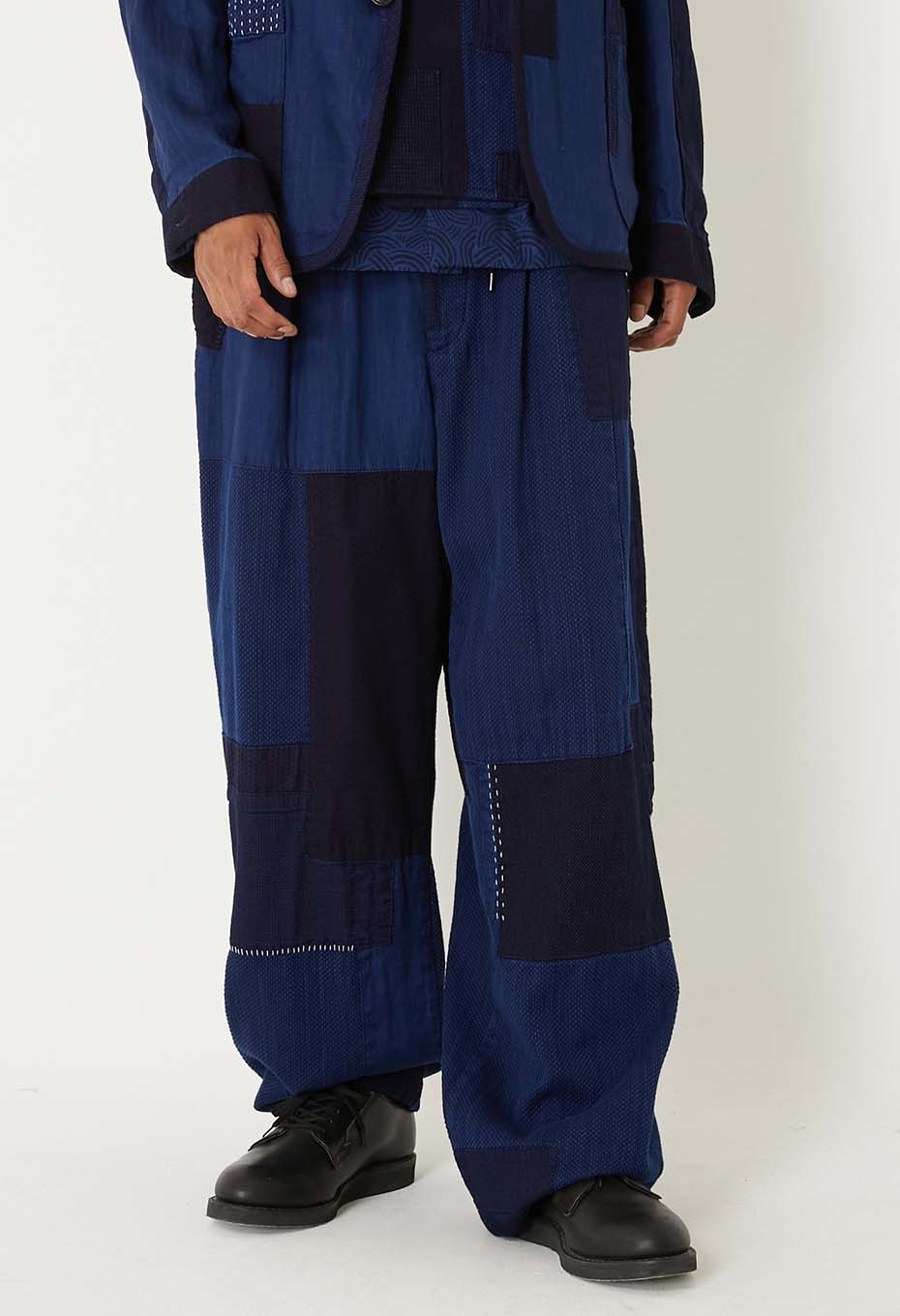 カセゾメサシコ ネンリンワイドパンツ - INDIGO