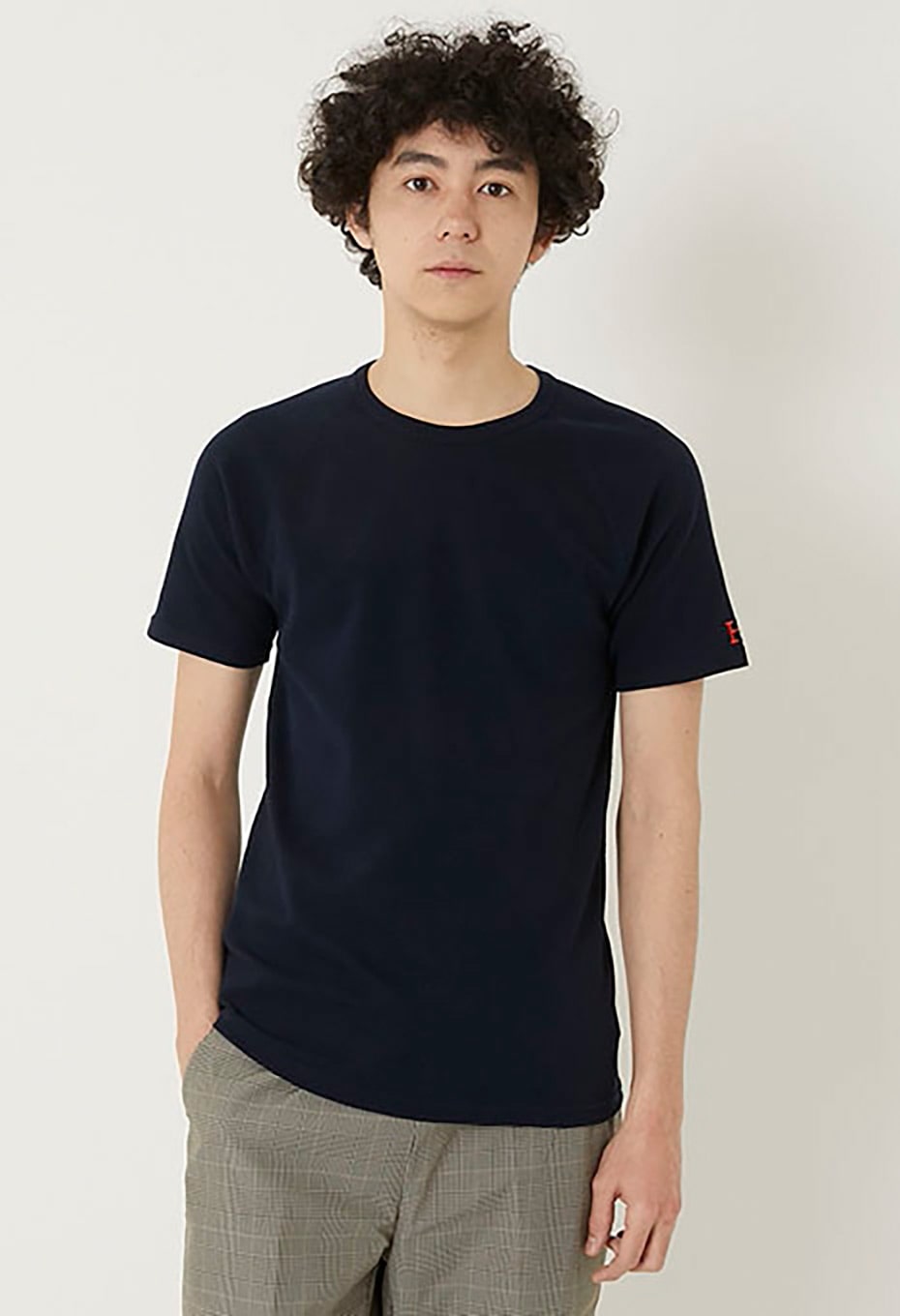 ストレッチフライス ショートスリーブ Tシャツ - DARK NAVY