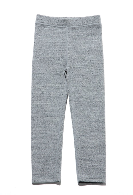 キッズ ストレッチフライス レギンス - GREY