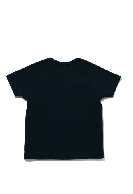 キッズ ストレッチフライス ショートスリーブ Tシャツ - DARK NAVY