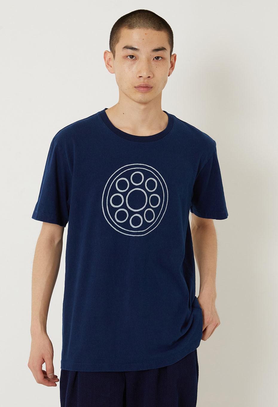 クヨウバッセン インディゴTシャツ - INDIGO