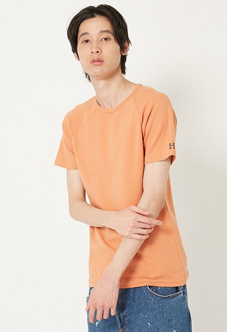 ストレッチフライス ショートスリーブ Tシャツ - ORANGE