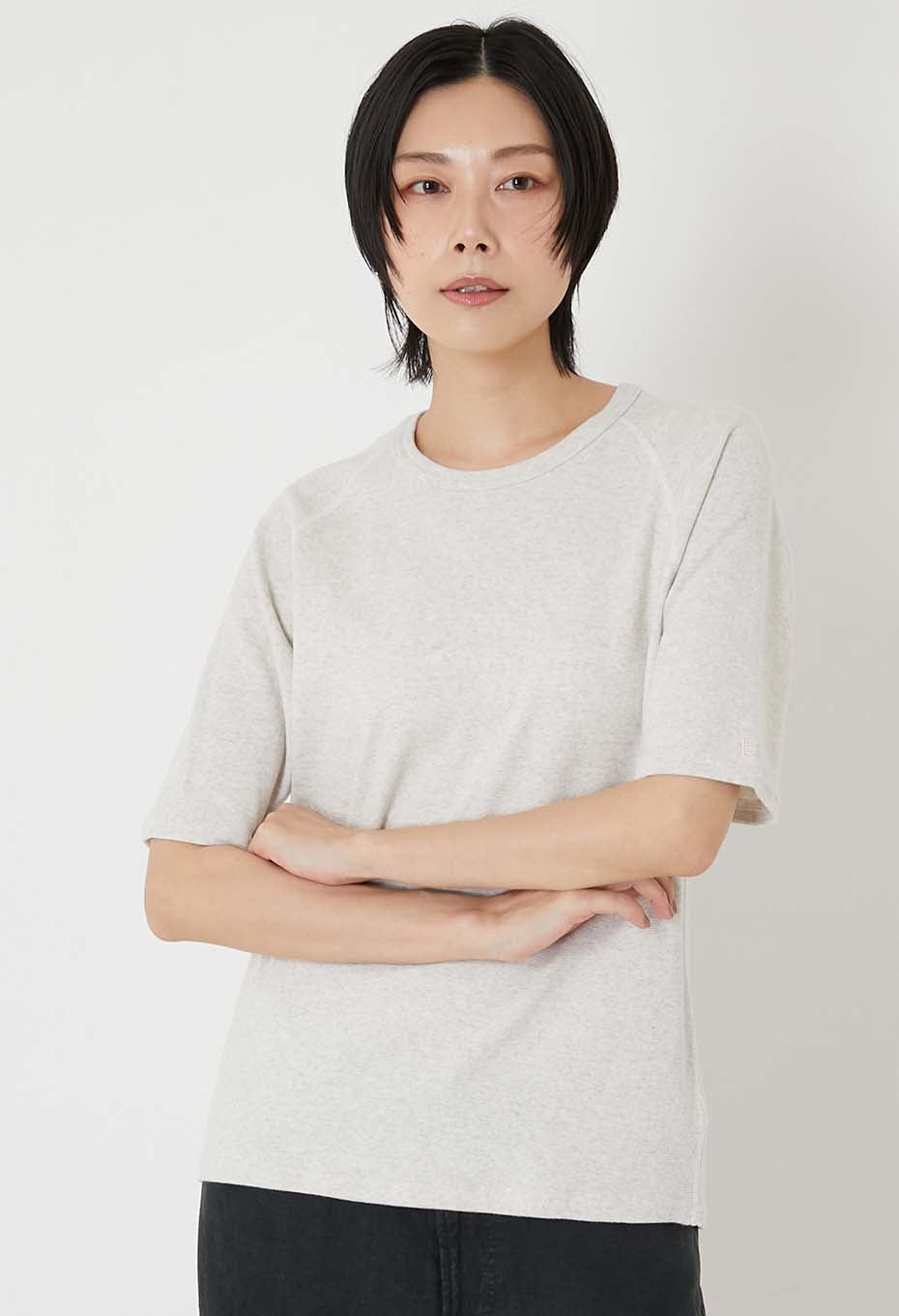 ストレッチフライス リラックスフィット SS Tシャツ ウィメンズ - NATURAL