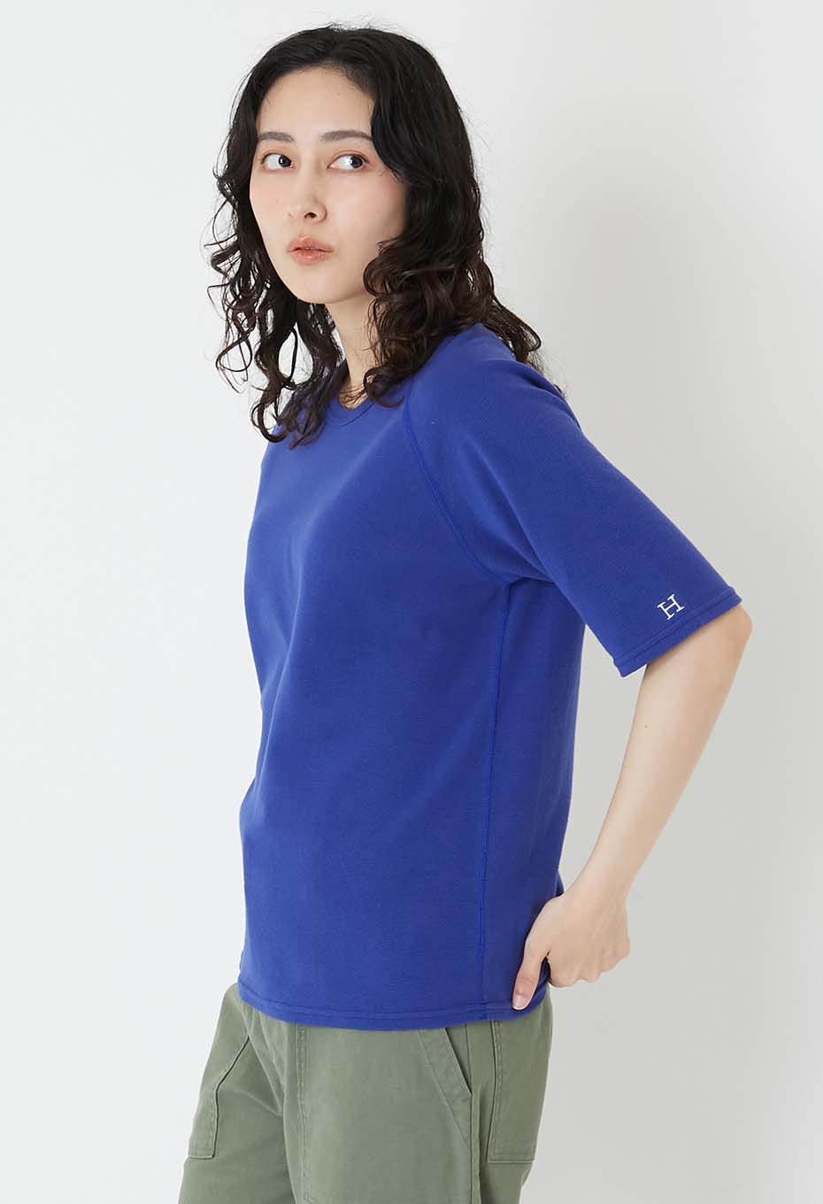 ストレッチフライス リラックスフィット SS Tシャツ ウィメンズ - INK BLUE