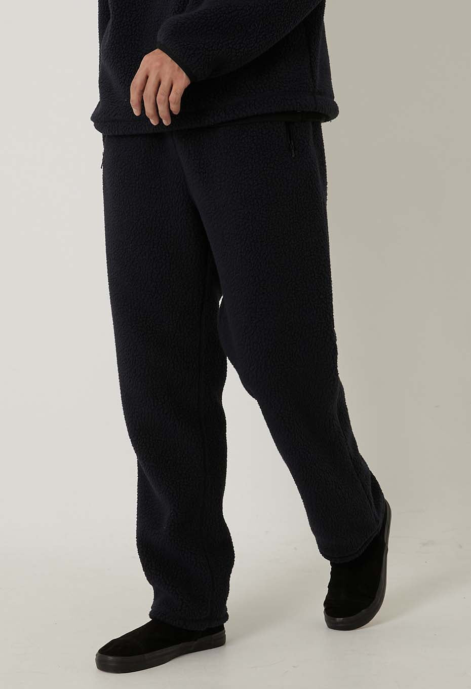Polartec フリース ウォームパンツ - NAVY