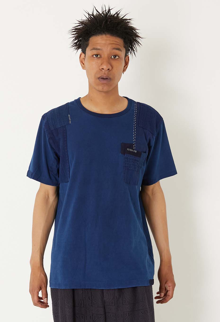 ネンリン ショートスリーブTシャツ - INDIGO