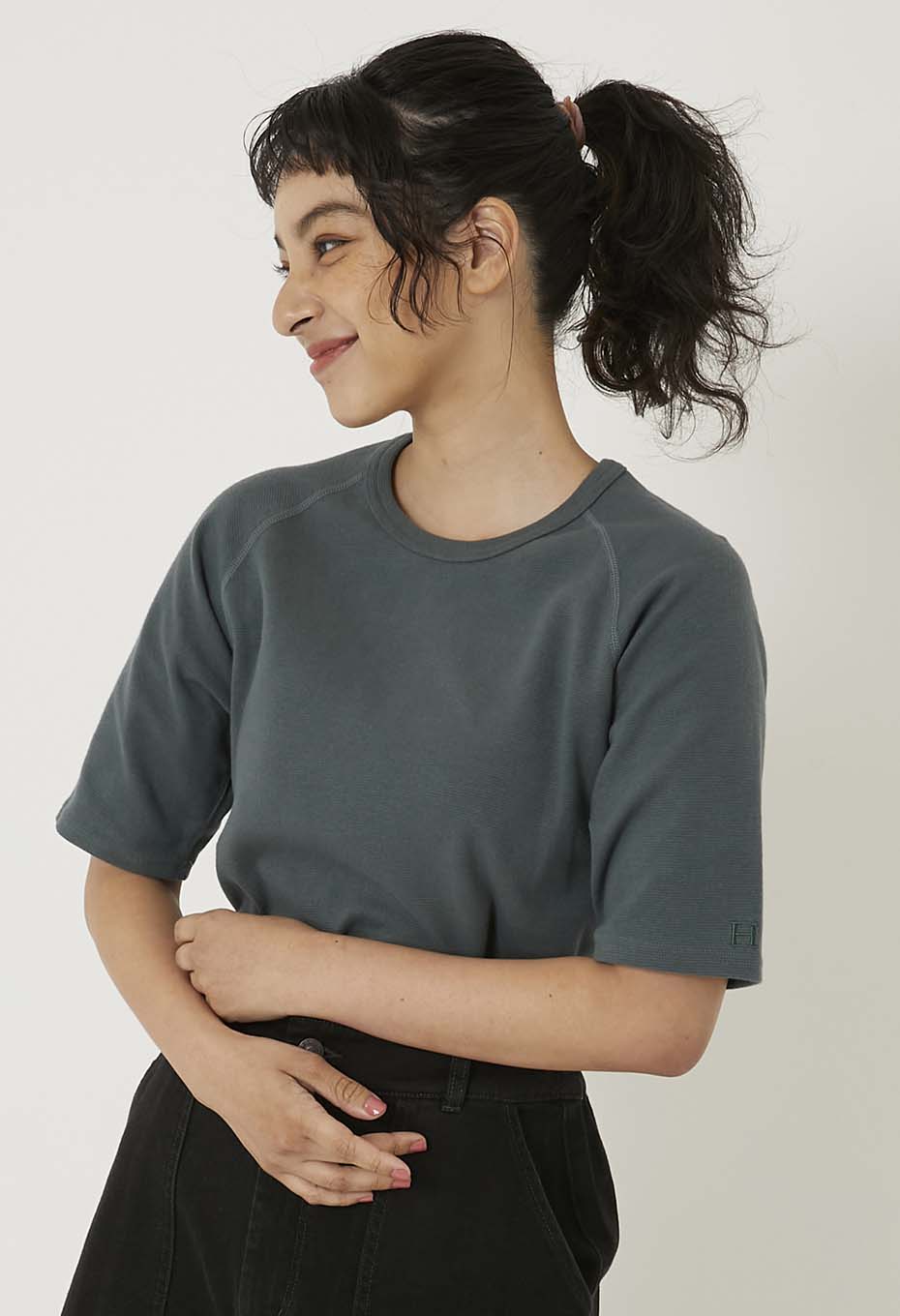ストレッチフライス リラックスフィット SS Tシャツ ウィメンズ - GREEN