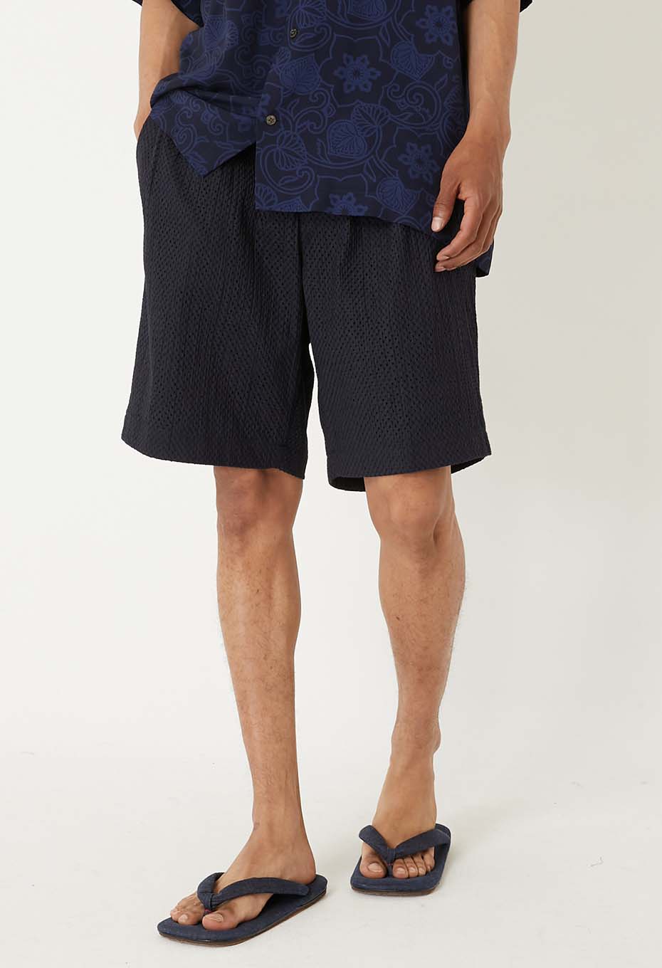 マイヤーレース グルカショーツ - DARK NAVY
