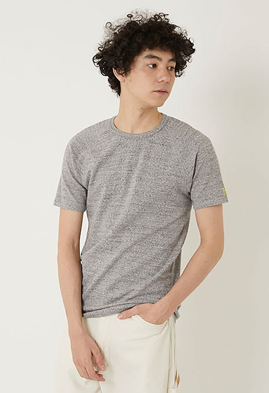 ストレッチフライス ショートスリーブ Tシャツ - GREY