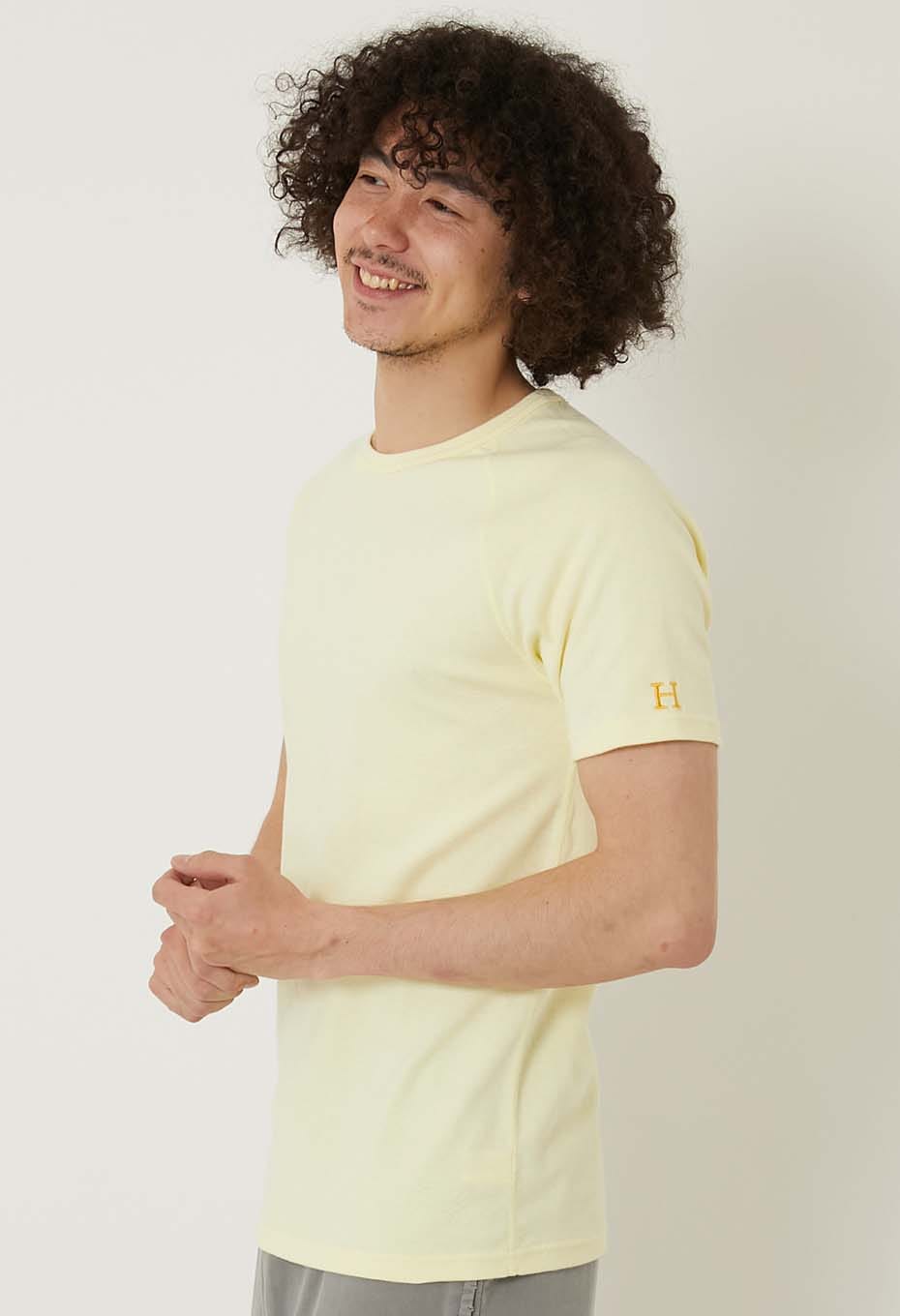 ストレッチフライス ショートスリーブ Tシャツ - LT YELLOW