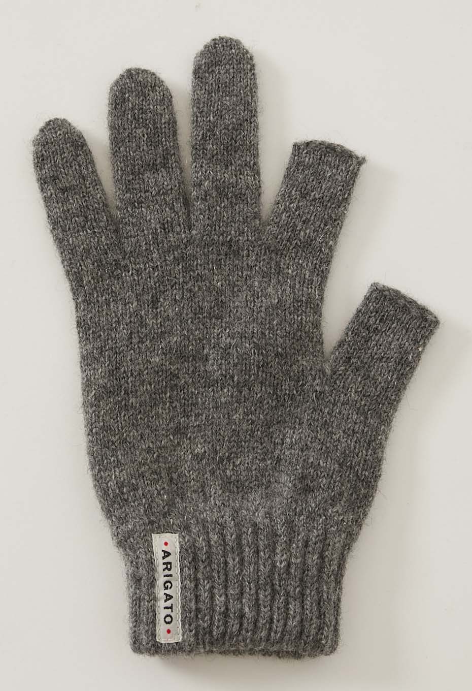 Recycled cashmere ubiquitous gloves - GREY