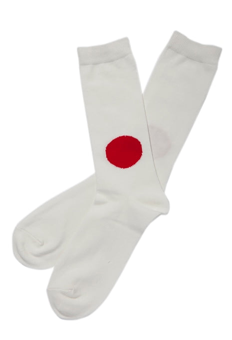 JAPAN FLAG ソックス - NATURAL