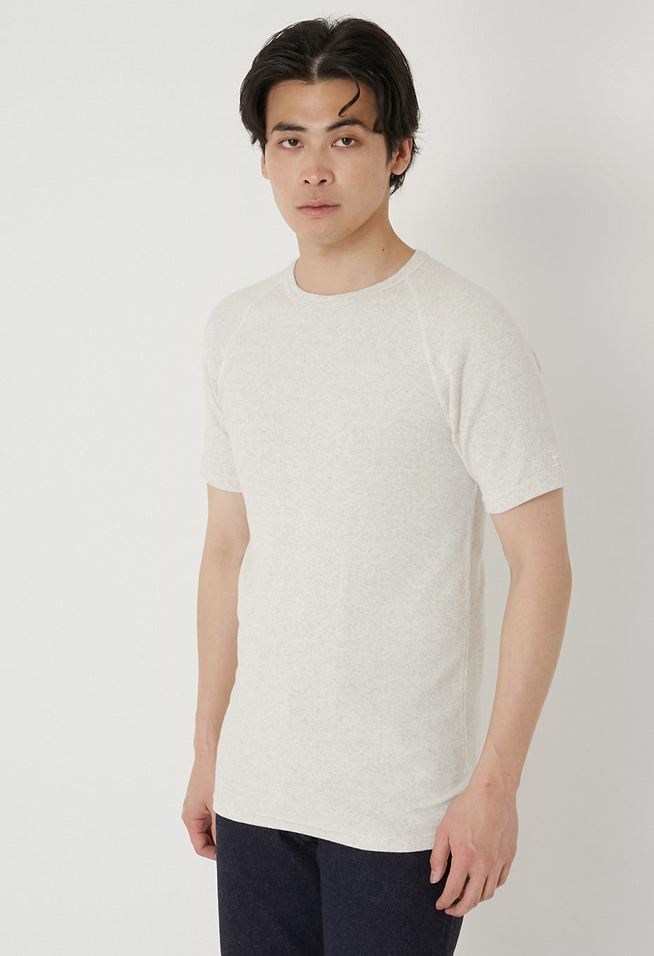 ストレッチフライス ショートスリーブ Tシャツ - NATURAL