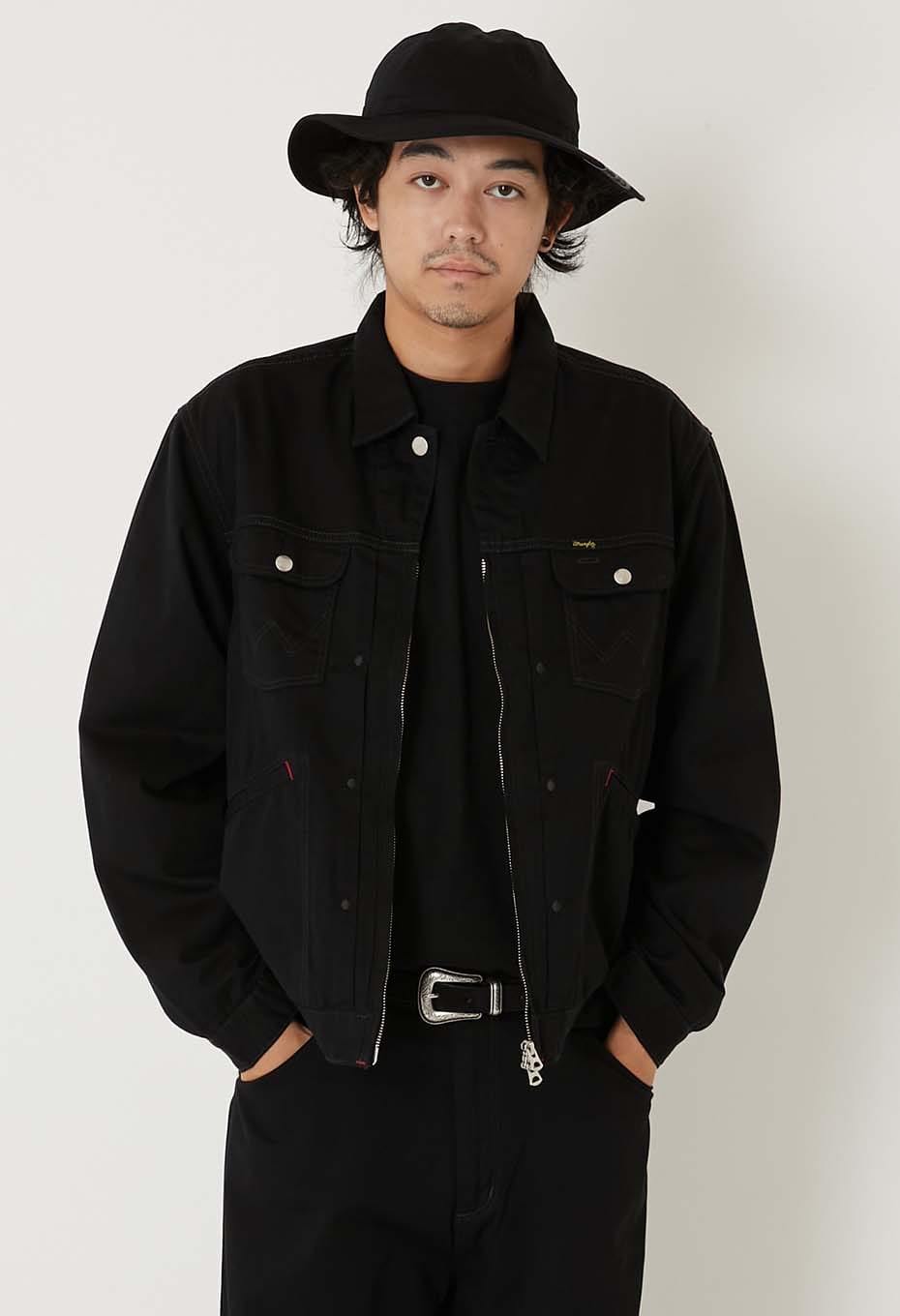 WILDSIDE × Wrangler × HOLLYWOOD RANCH MARKET /24MJZ ジャケット - BLACK