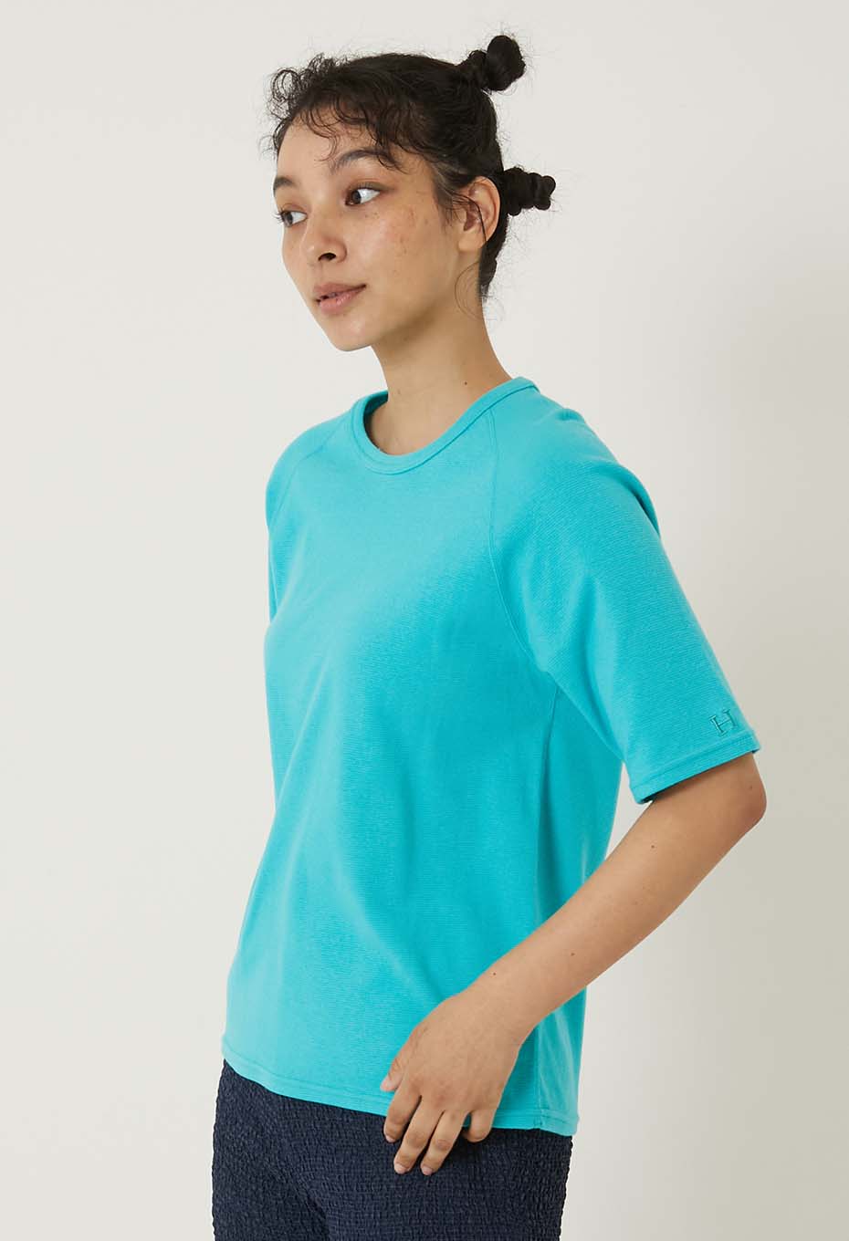 ストレッチフライス リラックスフィット SS Tシャツ ウィメンズ - TRQ BLUE