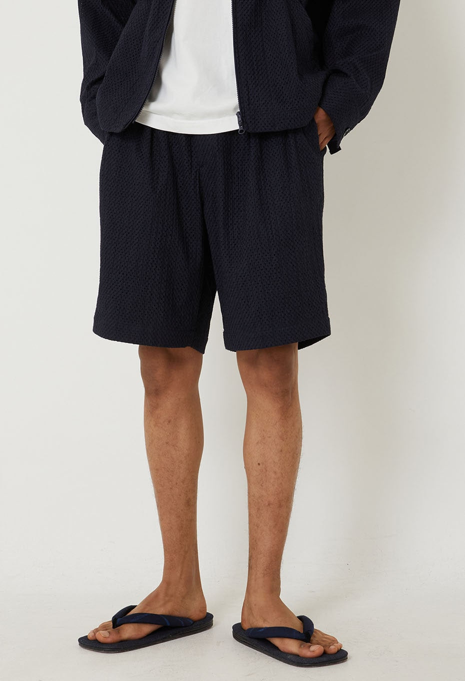 マイヤーレース グルカショーツ - DARK NAVY