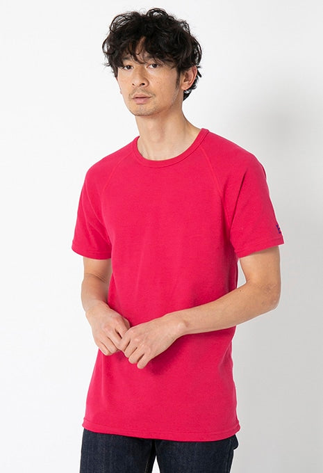 ストレッチフライス ショートスリーブ Tシャツ - SCARLET