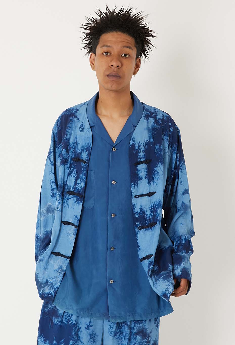 インディゴ ムラクモシボリ オリエンタルシャツオール - INDIGO