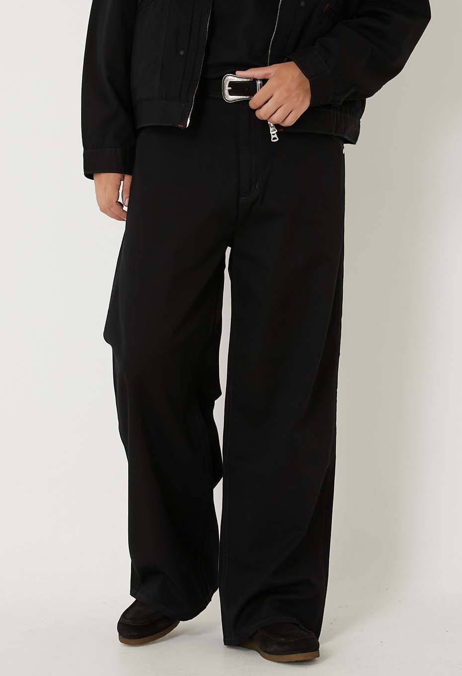 WILDSIDE × Wrangler × HOLLYWOOD RANCH MARKET /11MWZ ジーンズ - BLACK