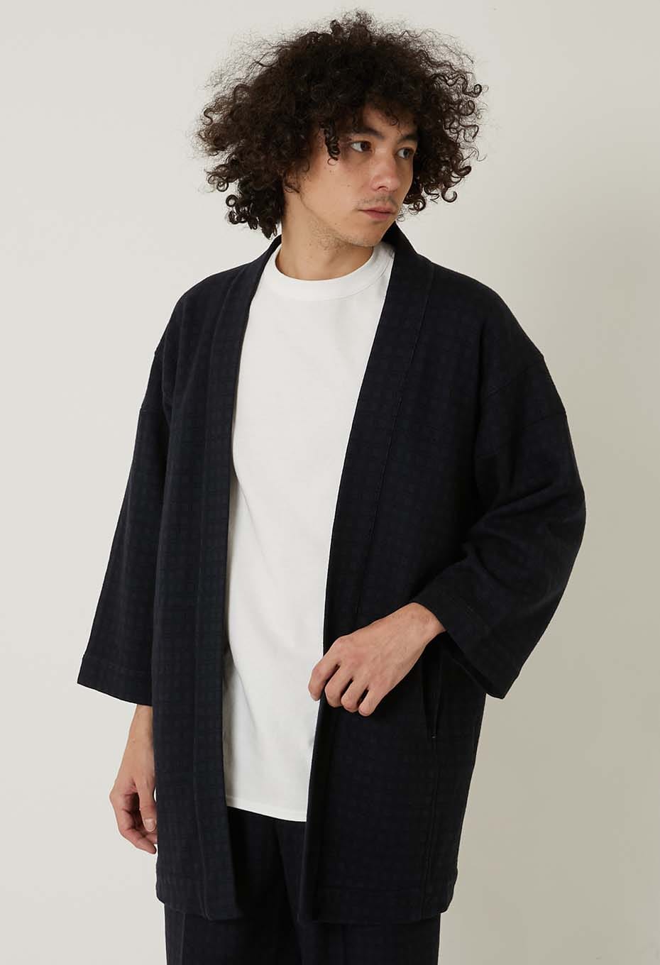 REWORK Compressed Wool Koushigara Haori Jacket - ONE