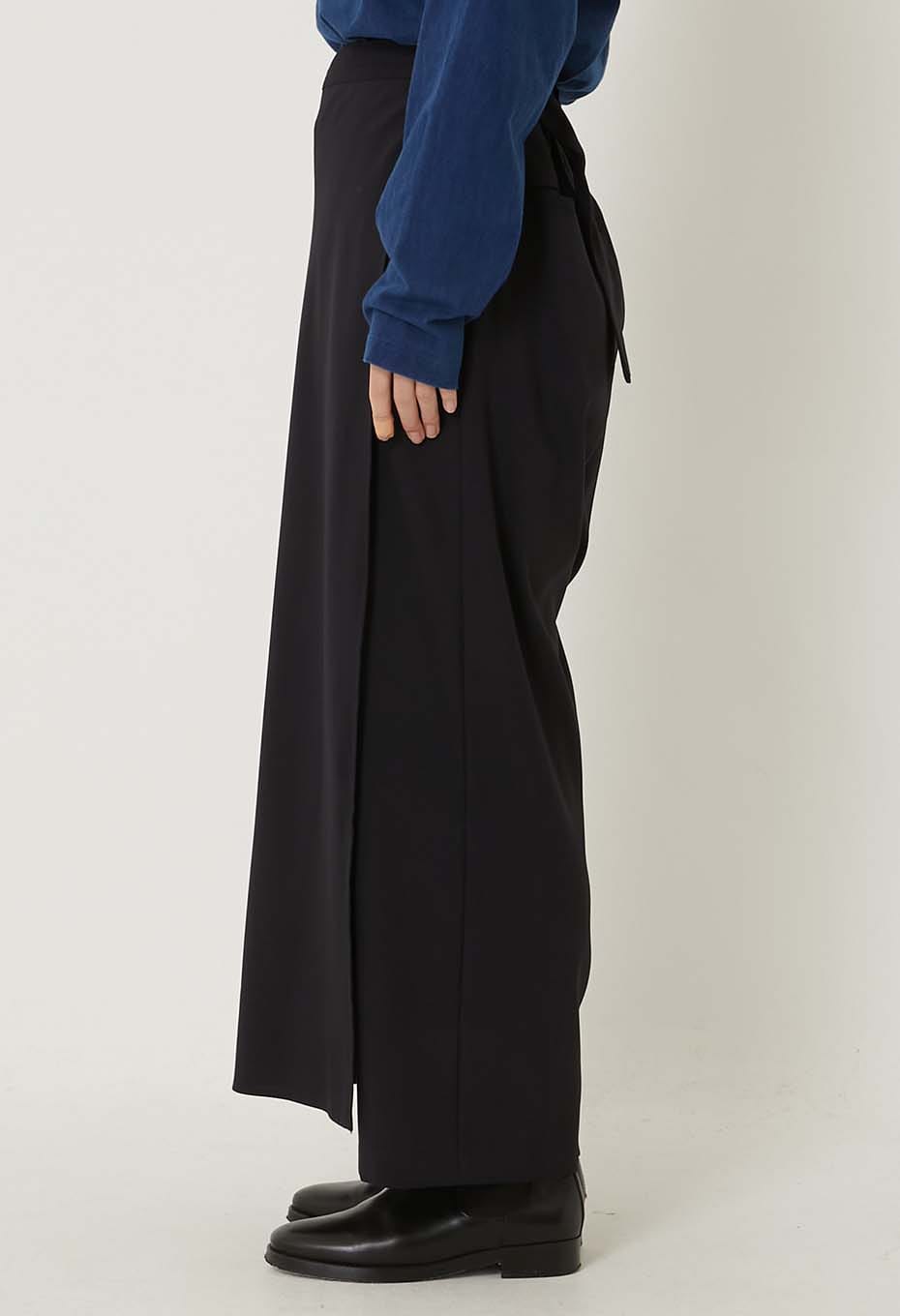 ストレッチドライツイル ワイドラップパンツ ウィメンズ - DARK NAVY