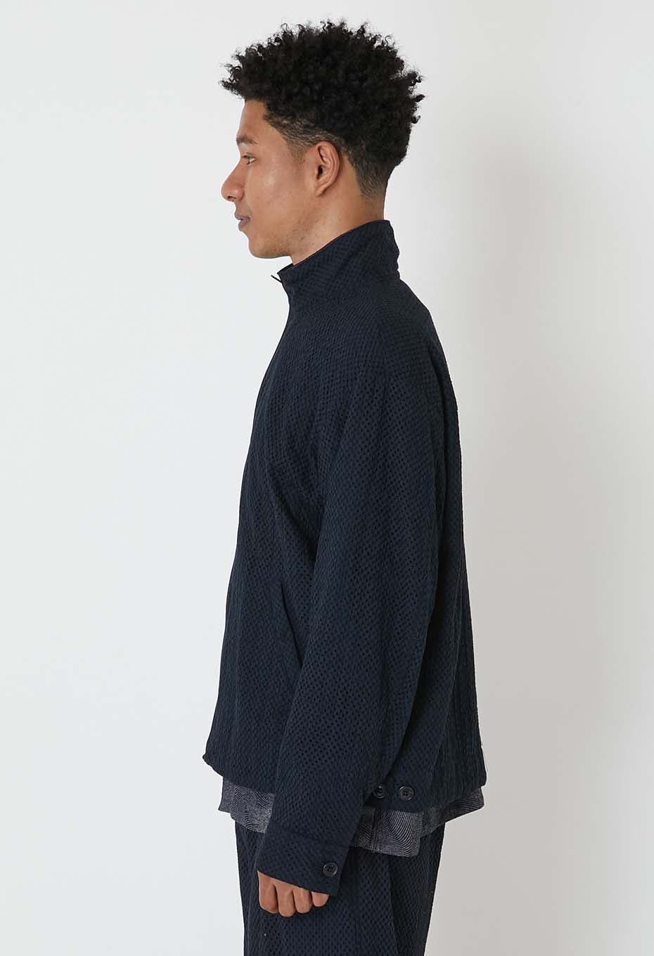 マイヤーレース ジップアップジャケット - DARK NAVY