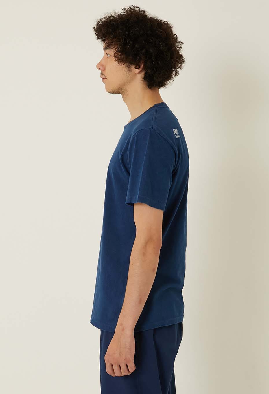 元気 バッセン インディゴ  Tシャツ - INDIGO
