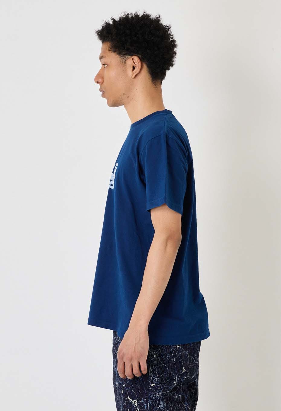 Yuryo Indigo Bassen T-shirt - INDIGO