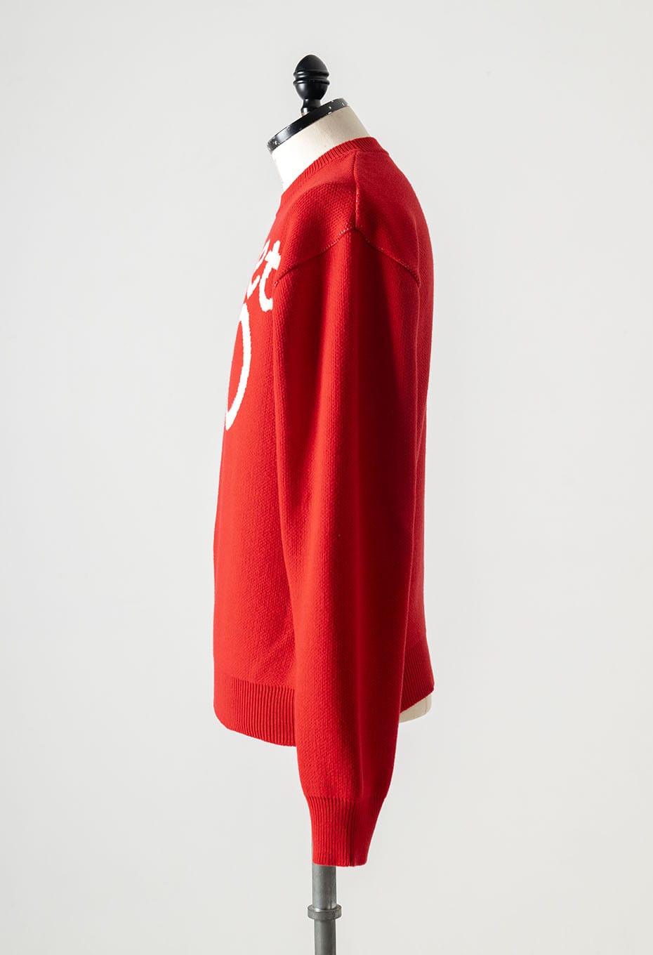 Sweet 60 /コットンクルーネックニット - RED
