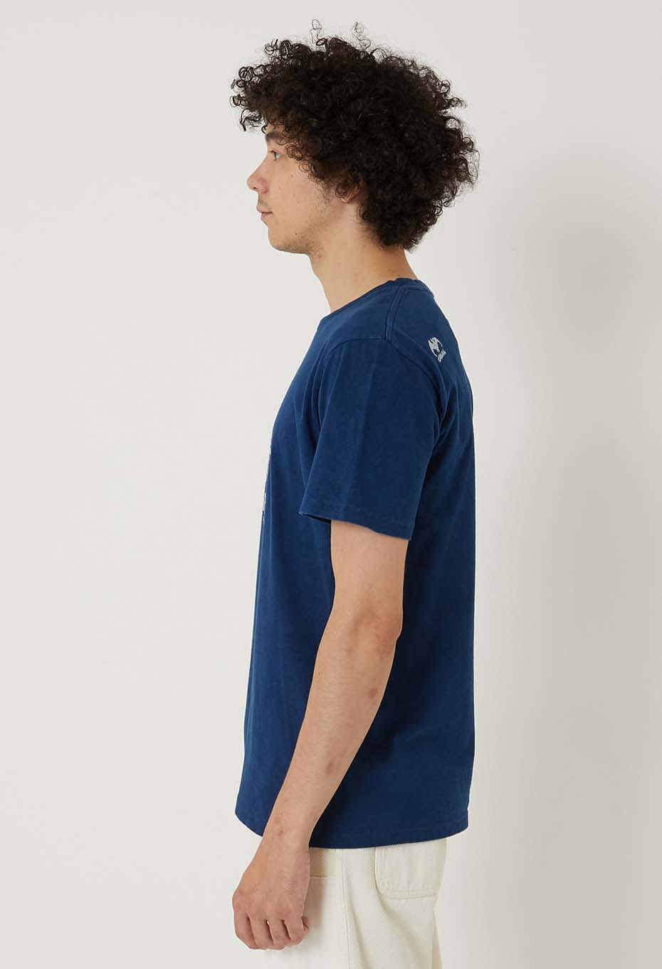 Nipponbare Bassen Indigo T-shirt - INDIGO