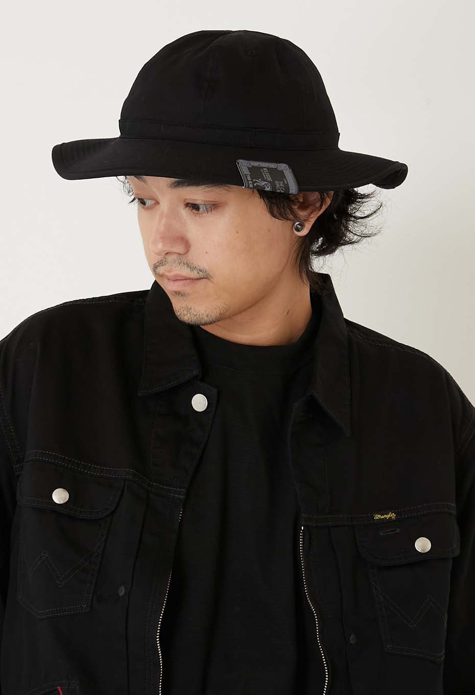 WILDSIDE × THE H.W.DOG × HOLLYWOOD RANCH MARKET /ファティーグハット - BLACK
