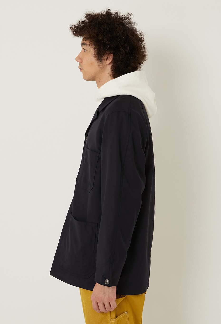 ホップサック スプリットラグラン カバーオール - NAVY