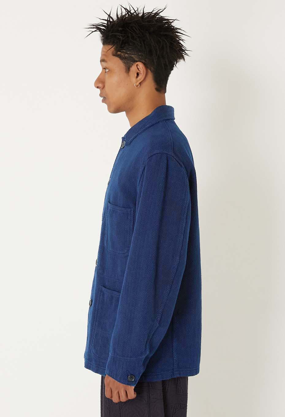 ホンアイライトサシコ カバーオール - INDIGO