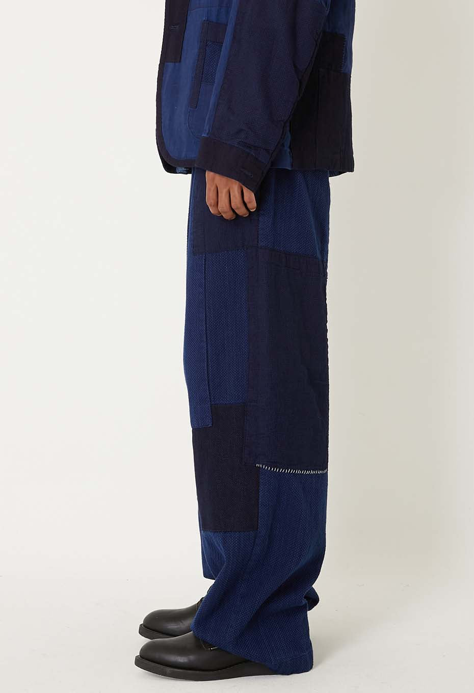 カセゾメサシコ ネンリンワイドパンツ - INDIGO