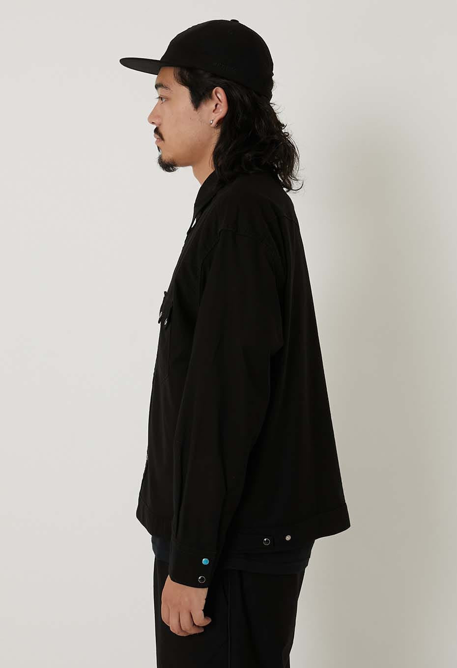 WILDSIDE × HOLLYWOOD RANCH MARKET Western Shitrs Jacket - BLACK