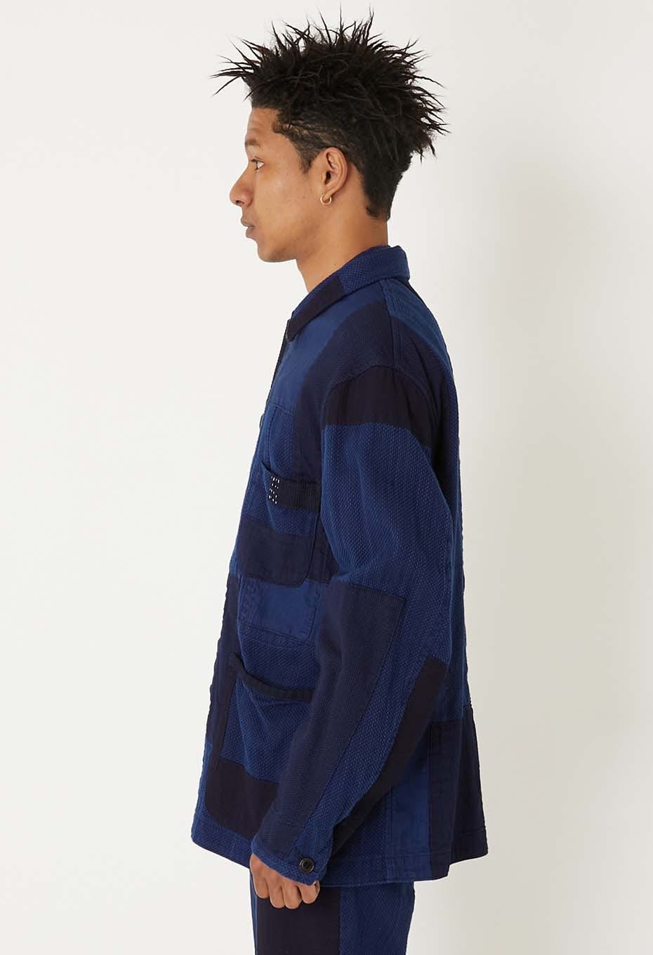 カセゾメサシコ ネンリンカバーオール - INDIGO