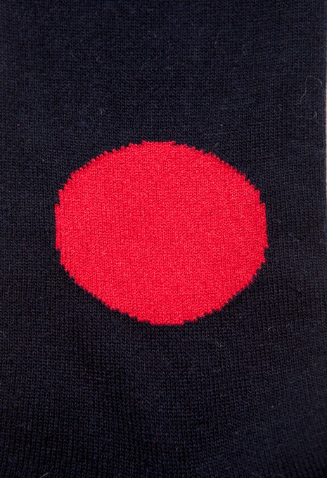 JAPAN FLAG ソックス - NAVY