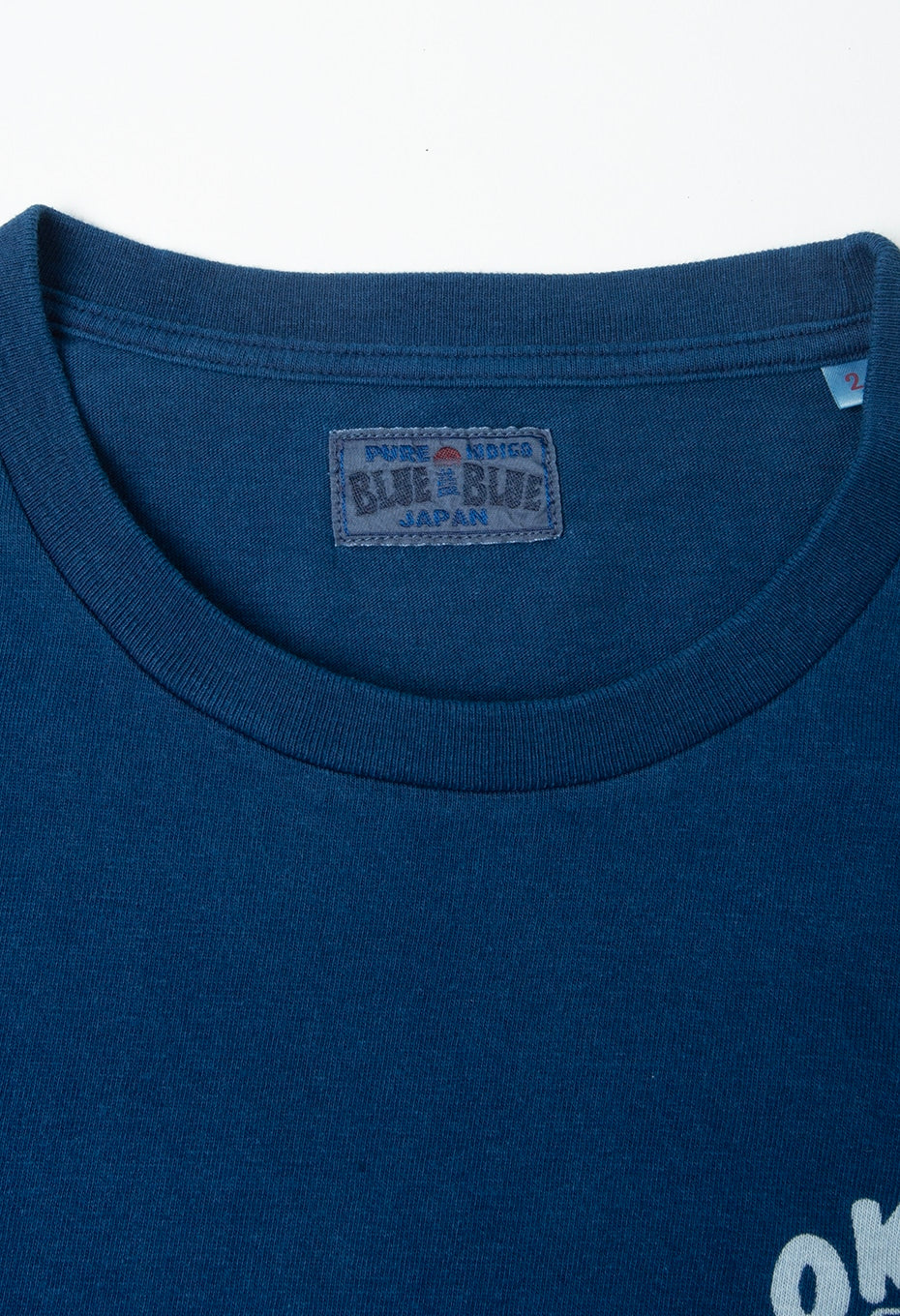 OKURA Hinomaru Sense Indigo T-shirt - INDIGO