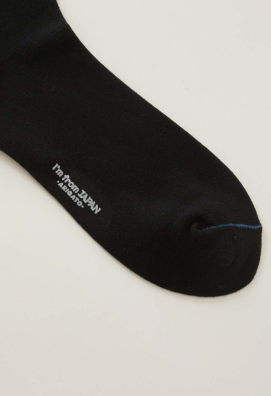 アオマルジャカードソックス - BLACK
