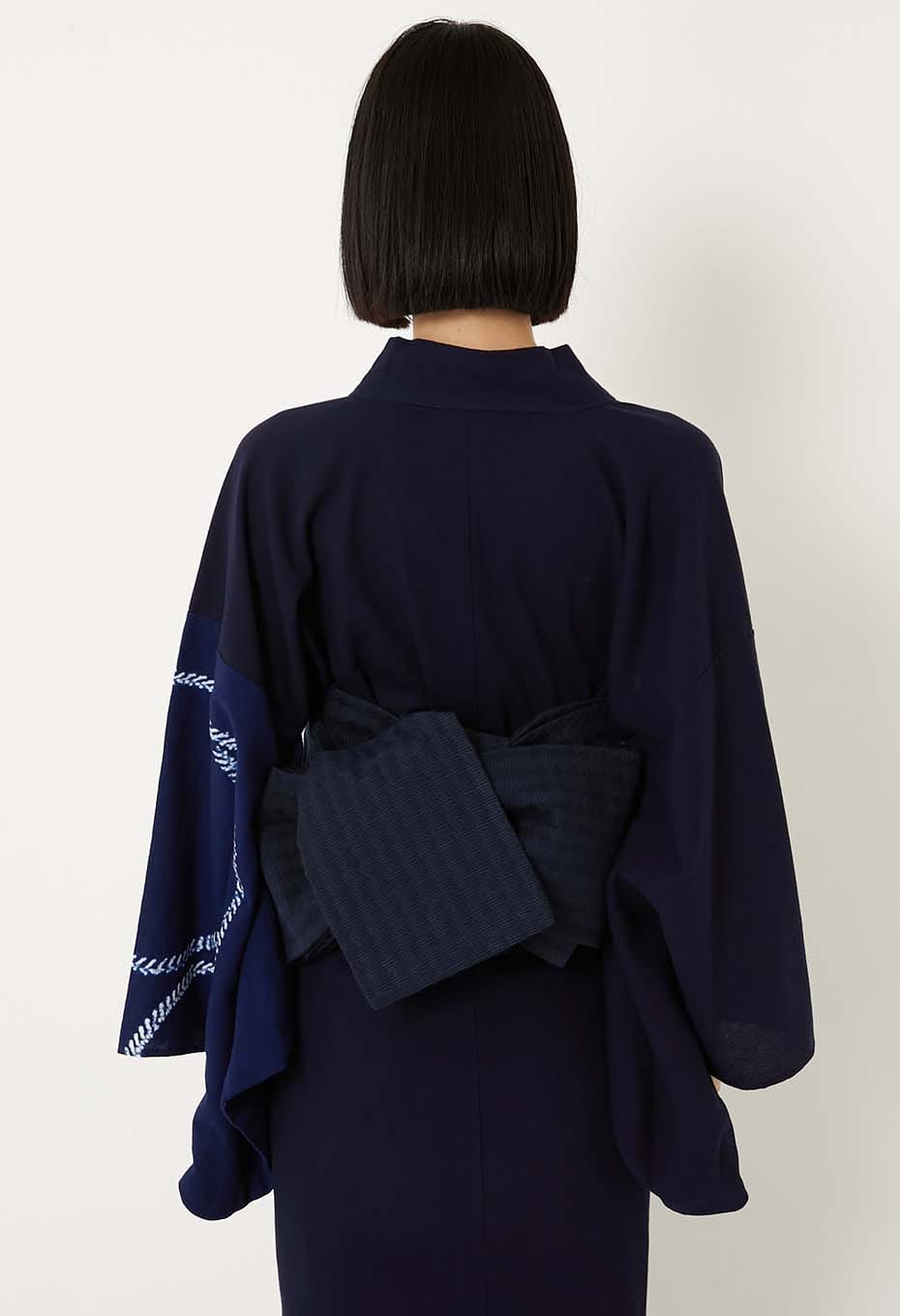 Kazaguruma Jacquard Women's Hanhabaobi - DARK NAVY