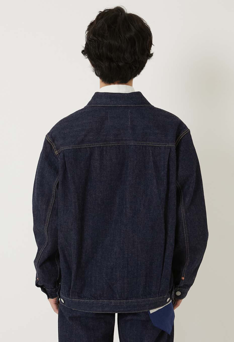 MODスーピマセルビッチデニム 2ndタイプ トラッカージャケット - INDIGO