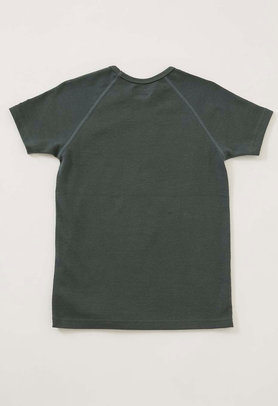 キッズ ストレッチフライス ショートスリーブ Tシャツ - GREEN