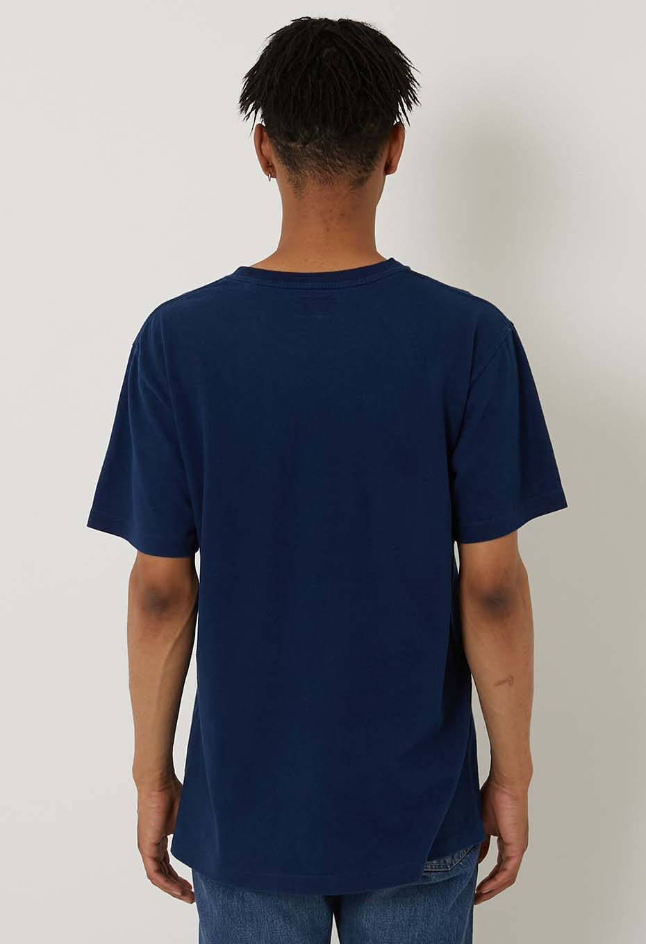 Study Bassen Indigo T-shirt - INDIGO