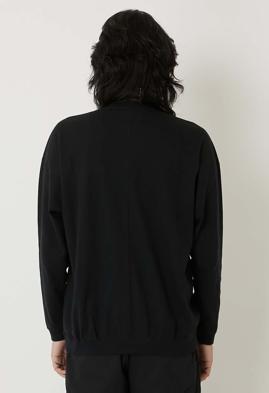 WILDSIDE × HOLLYWOOD RANCH MARKET /ストレッチフライス ヘムリブ Ｔシャツ - BLACK