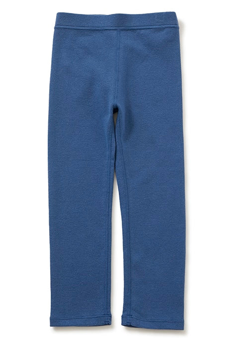 キッズ ストレッチフライス レギンス - BLUE