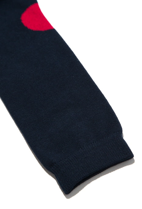 JAPAN FLAG バックスタイルソックス - NAVY