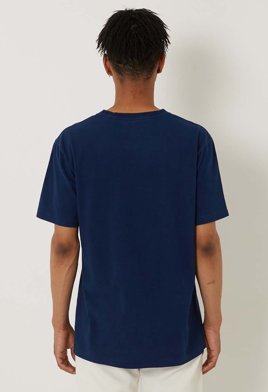 Kanteiryu Mutekibassen Indigo Short Sleeve T-shirt - INDIGO