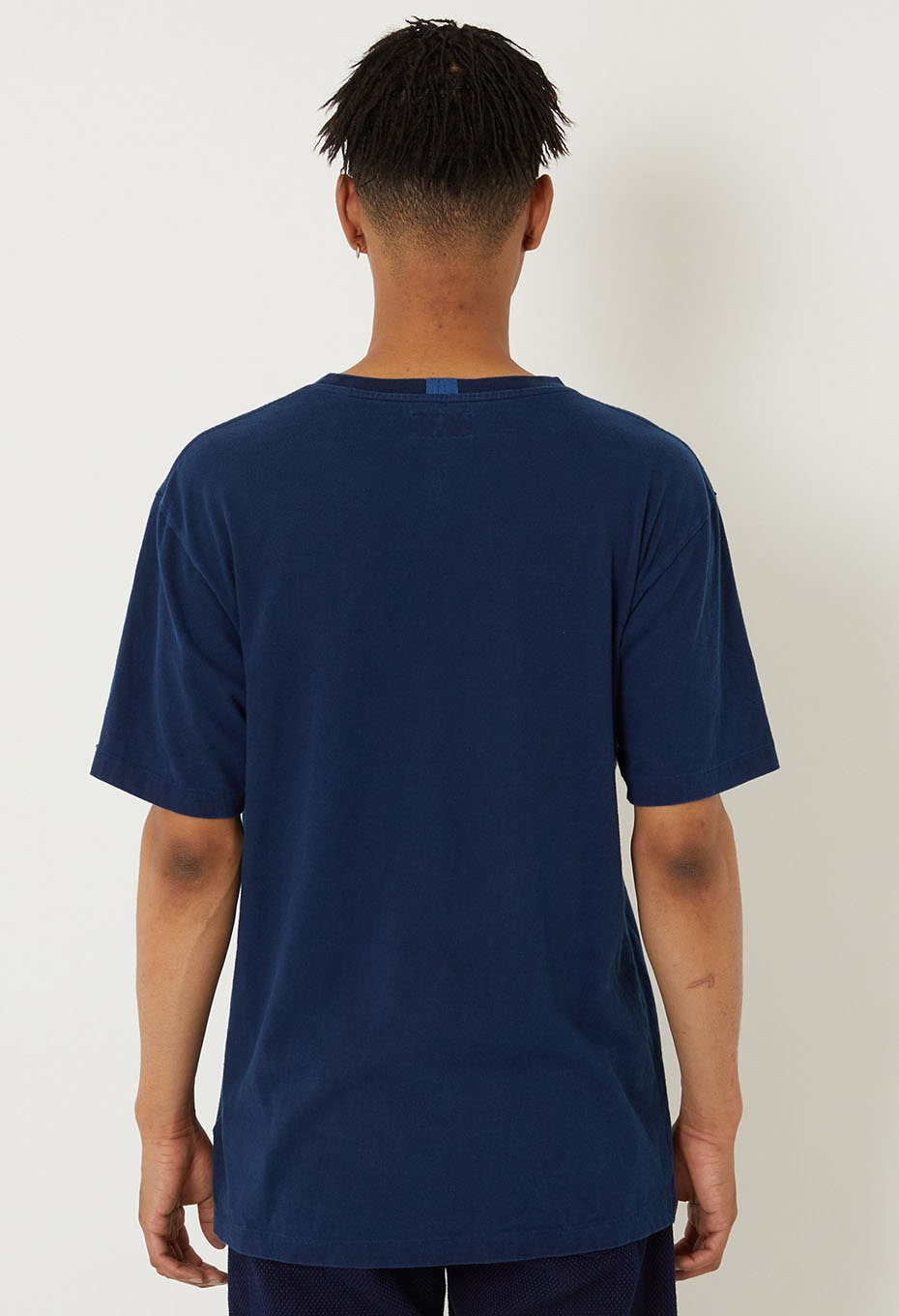 Indigo Tezomenenrin short sleeve T-shirt - INDIGO