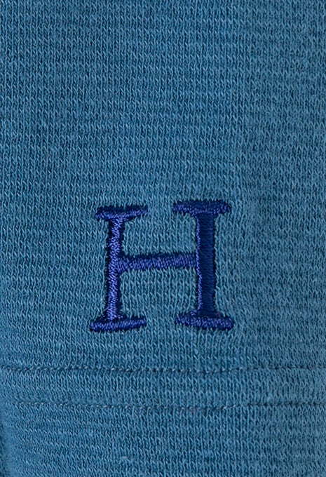 キッズ ストレッチフライス ロングスリーブ  Tシャツ - BLUE